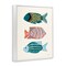Stupell Industries Bright Tropical Fish Framed Giclee Wall Art Design by Yvette St. Amant